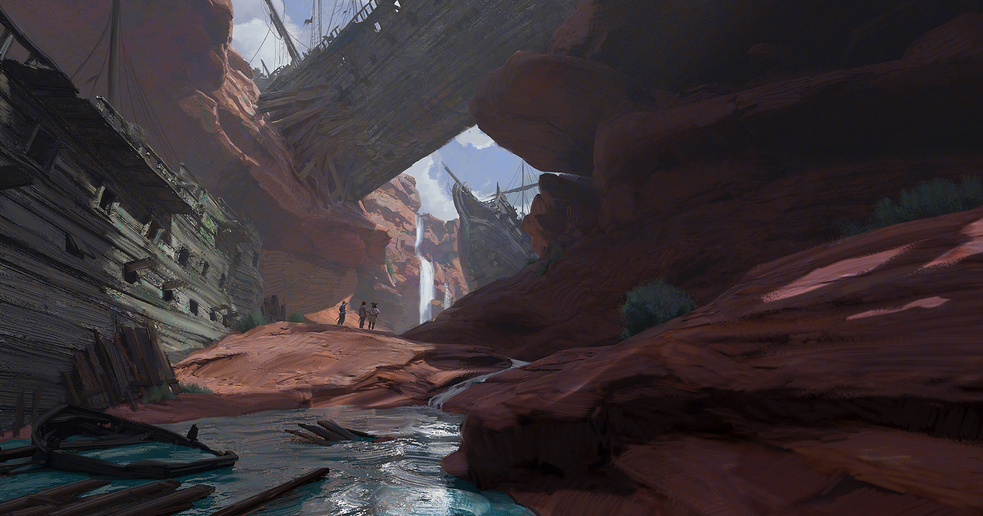 Pirate Canyon - Wreck of the Narrows