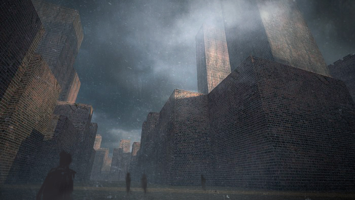 Victorian Street Concept 3d paint-over Victorian Street Concept 3d paint-over