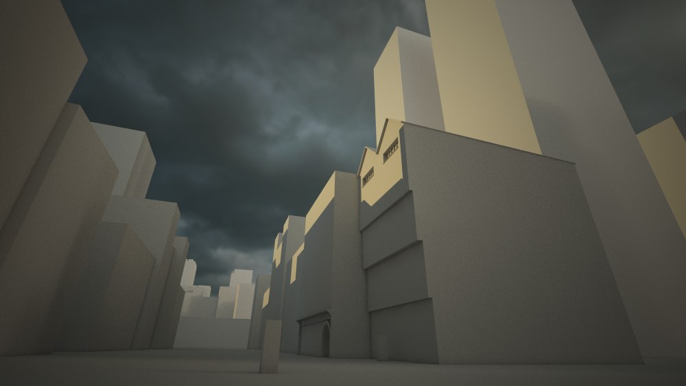 Victorian Street Concept 3d paint-over Victorian Street Concept 3d paint-over