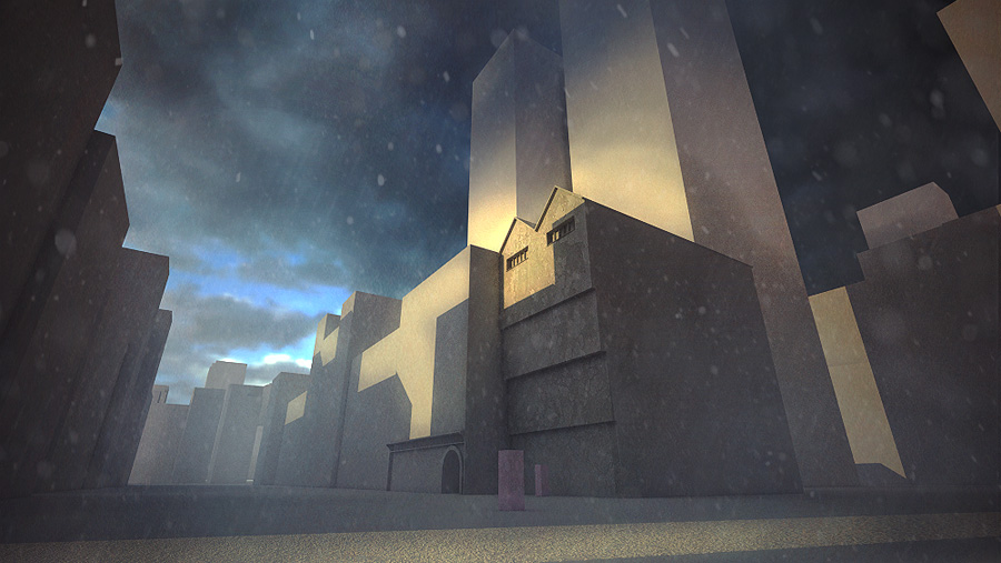 Victorian Street Concept 3d paint-over Victorian Street Concept 3d paint-over