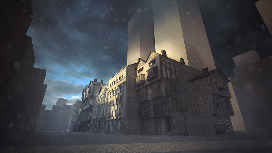 Victorian Street Concept 3ds max Victorian Street Concept 3ds max