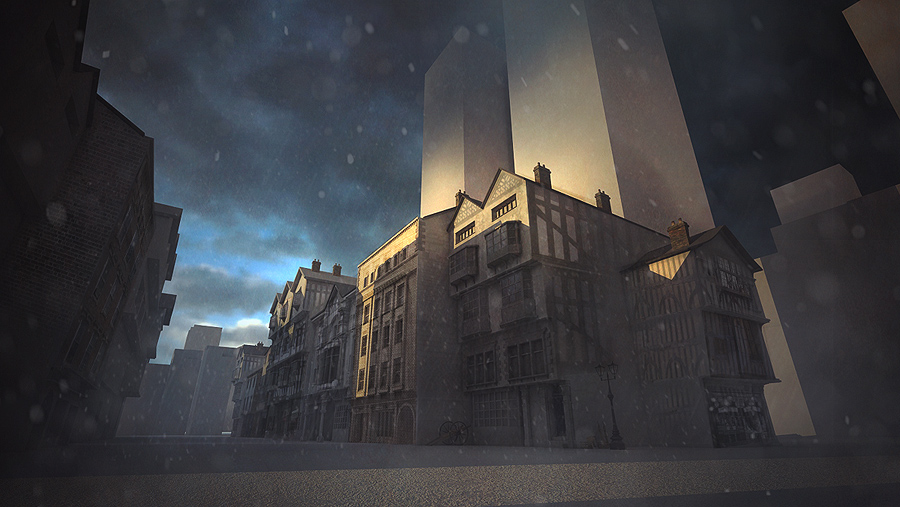 Victorian Street Concept 3ds max Victorian Street Concept 3ds max