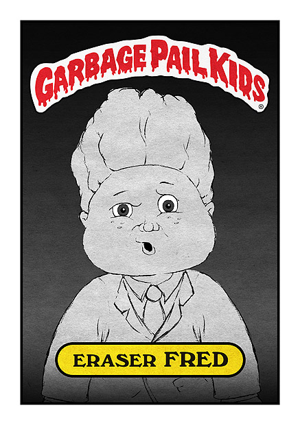 Garbage Pail Kid - Eraserhead