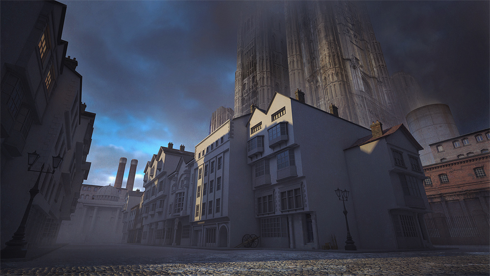 Victorian Concept Art Digital Painting 003 Victorian Concept Art Digital Painting 003