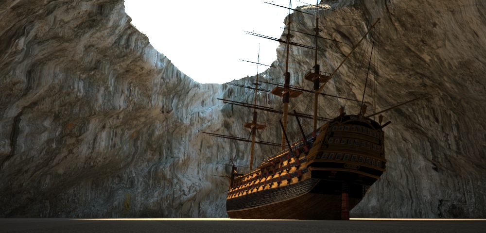 Pirate frigate