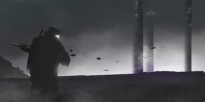 Photoshop Speed Painting: Off World Colony