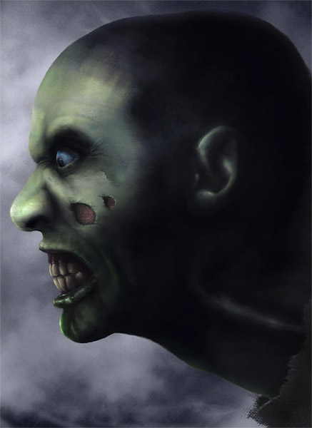 Zombie Digital Painting Tutorial